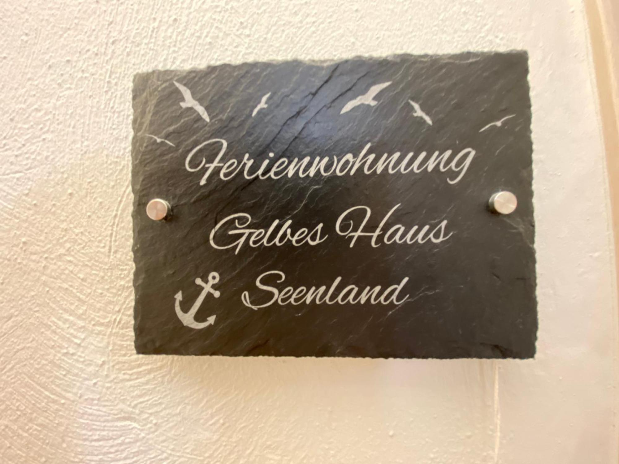 Gelbes Haus Seenland Ferienwohnungen Xl Elsterheide Экстерьер фото